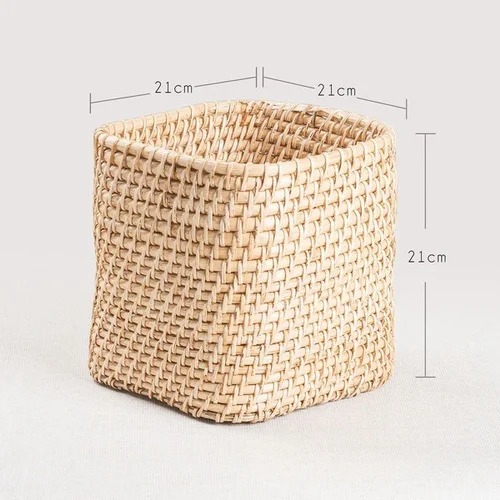 Handwoven Bamboo Storage Basket